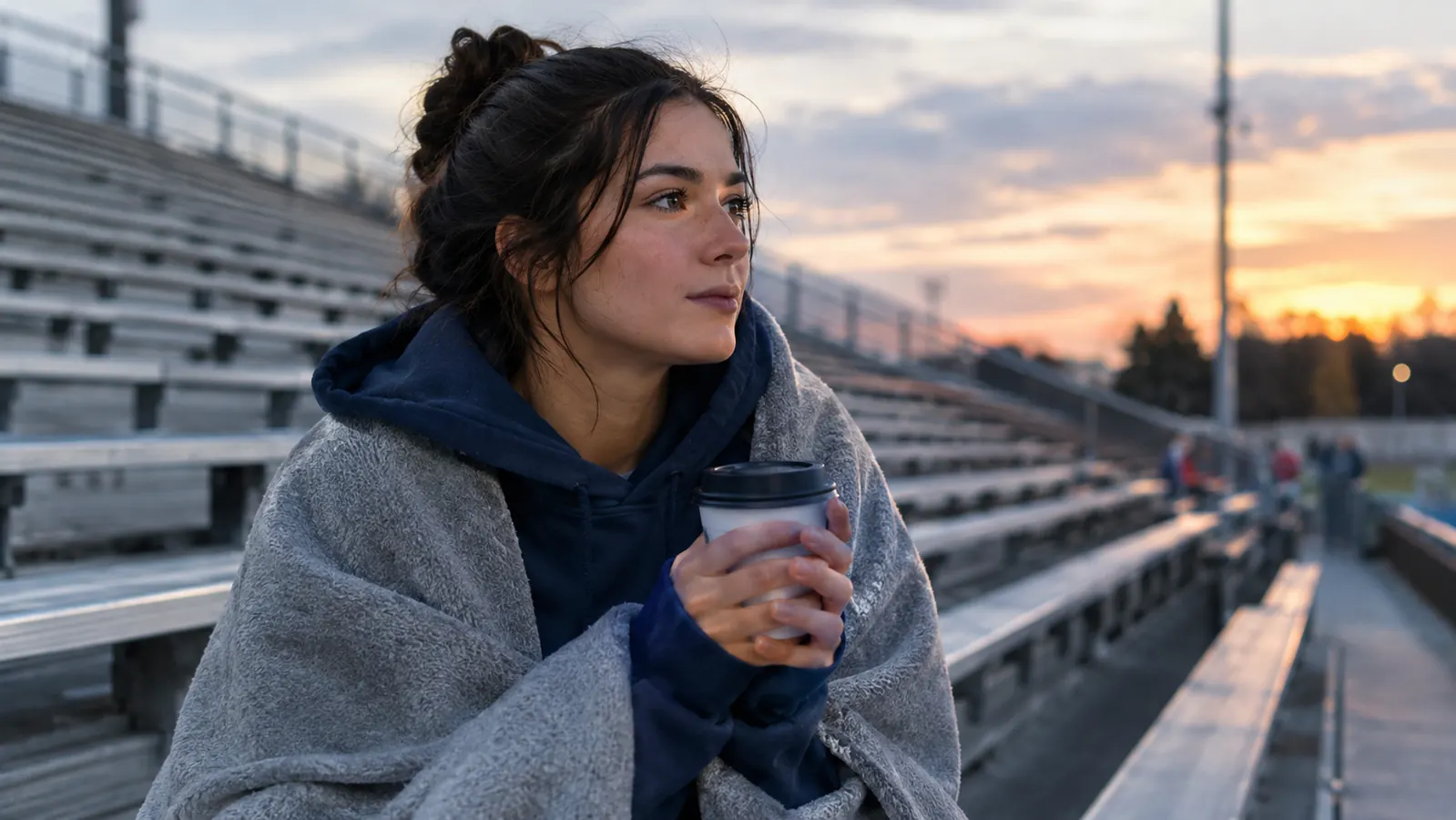 DOWN UNDER OUTDOORS Stadium Blanket vs a Regular Fleece Throw