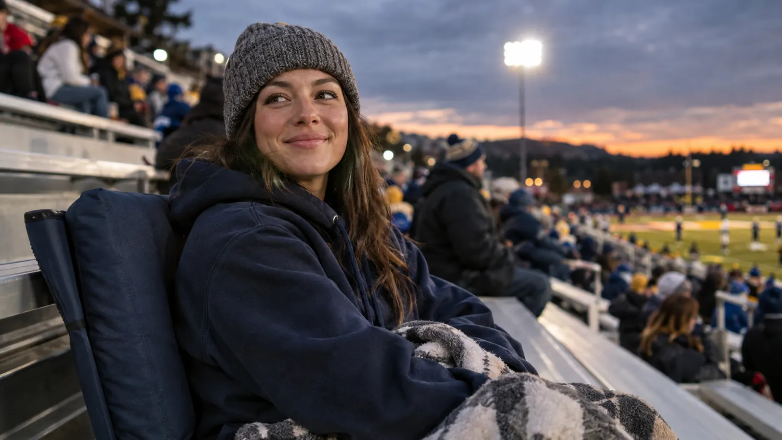 SPORT BEATS Stadium Seat Review: Four Quarters on Metal Bleachers